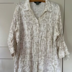 Woolrich Floral Button Up